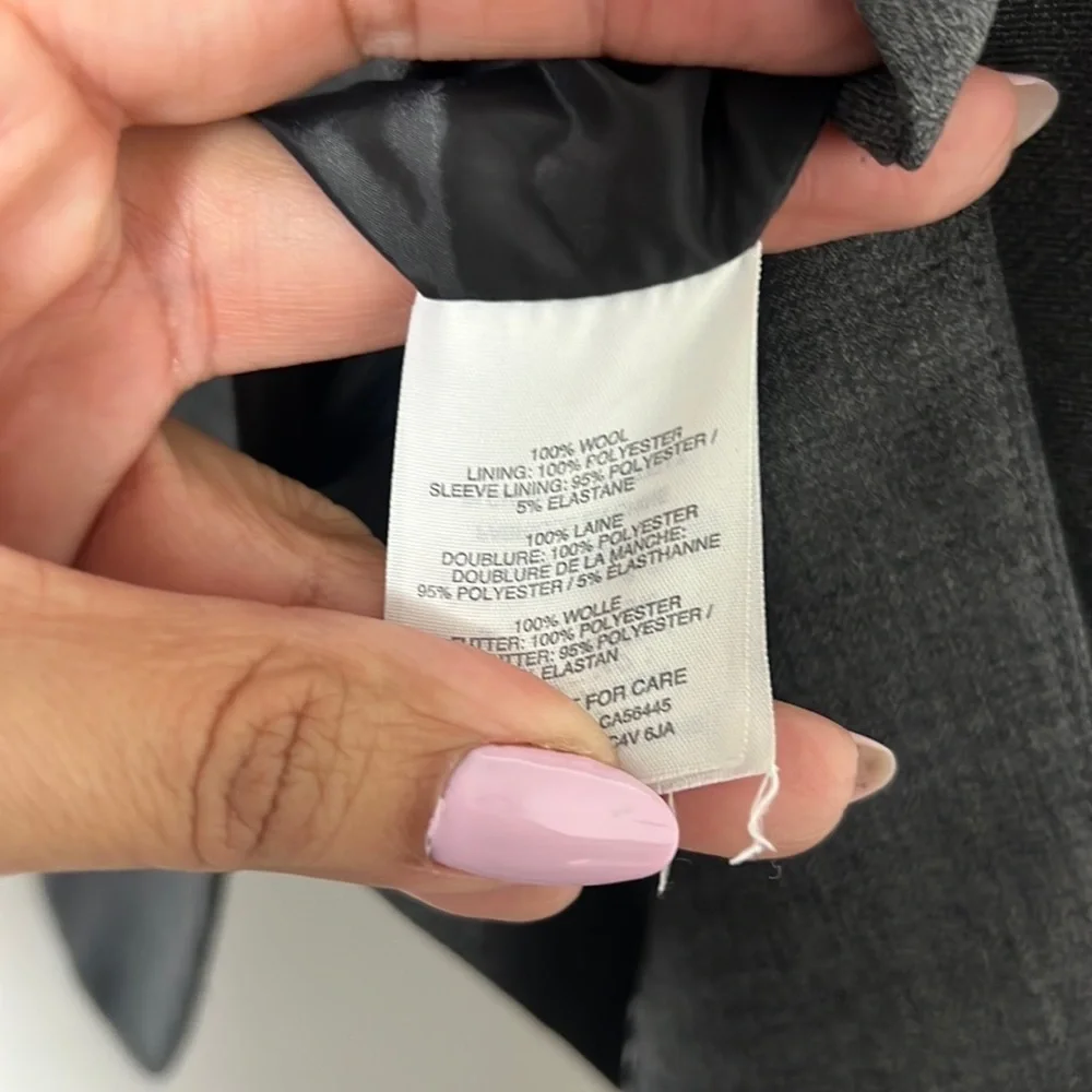 JCrew Super 120s Grey Blazer